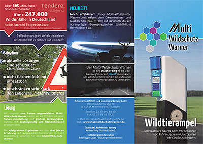 Unser Flyer zum Multi-Wildschutz-Warner